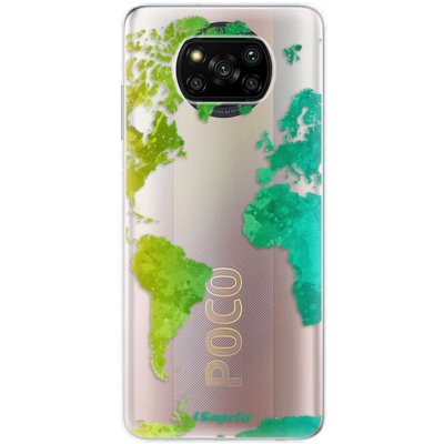 Pouzdro iSaprio - Cold Map - Xiaomi Poco X3 Pro / X3 NFC