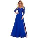 Numoco dámské šaty 309-2 Amber modrá – Zboží Mobilmania