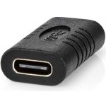 NEDIS USB adaptér/ USB 3.2 Gen 2/ USB-C zásuvka/ USB-C zásuvka/ 10 Gbps/ – Zbozi.Blesk.cz