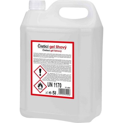 SANITIZ Čistící gel lihový dezinfekce na ruce 5 l – Zboží Dáma