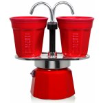 Bialetti Mini Express Set 2 Deco Red – Zboží Mobilmania