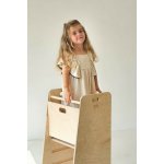 Ourbaby Montessori učící věž Kitchen Helper Comfort natural přírodní – Zboží Dáma