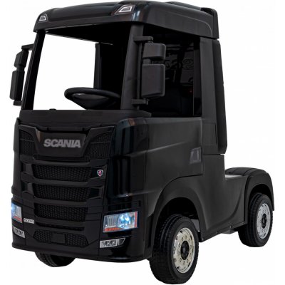 mamido Elektrický kamion Scania R-SERIE 4x4 černý – Zboží Mobilmania