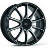 Alu kolo, lité kolo OZ hyper XT 9,5x22 5x112 ET24 gloss black diamond