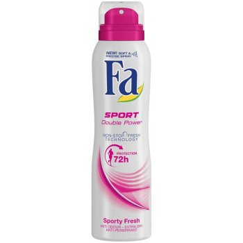 Fa Sport Double Power Sporty Fresh antiperspirant spray Woman 150 ml