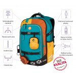 Stil batoh Midi Wolf modrá – Zboží Mobilmania