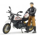 Bruder 63051 motocykl Scrambler Ducati Desert Sled – Zboží Mobilmania