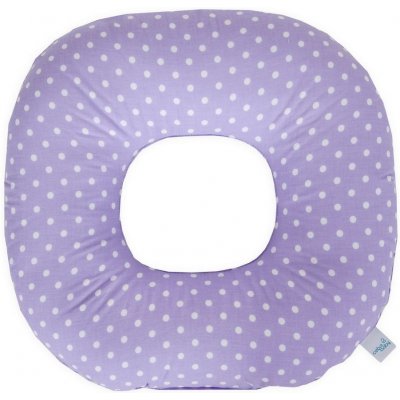 CEBA BABY poporodní kruh bílé puntíky na fialové – Zboží Mobilmania