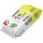 Fresh Detox Ubrousky antibakteriální 80 ks - žluté – Hledejceny.cz