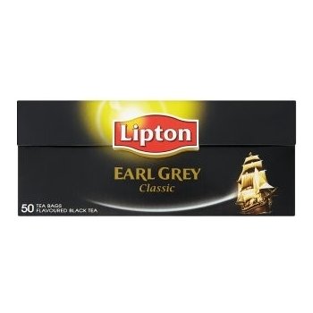 Lipton Earl Grey černý čaj 50 x 1,5 g