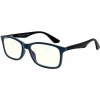 Počítačové brýle GLASSA Blue Light Blocking Glasses PCG 012, +2,50 dio, modro černé