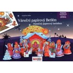 Betexa Vanoční papírový Betlém jednoduchá vystřihovánka – Hledejceny.cz