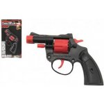 Teddies Pistole Kolt na kapsle 8 ran plast v krabičce 9x16x2 cm – Zboží Dáma