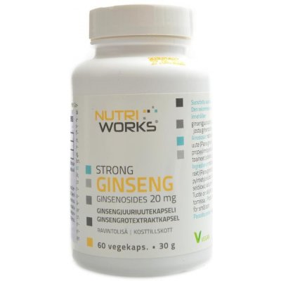 NutriWorks Strong Ginseng 60 kapslí – Hledejceny.cz
