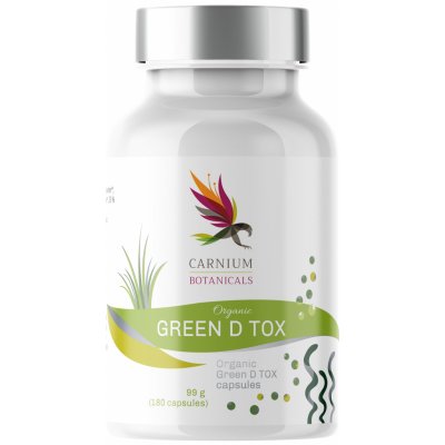 Carnium Botanicals BIO Green D Tox 180 kapslí – Hledejceny.cz