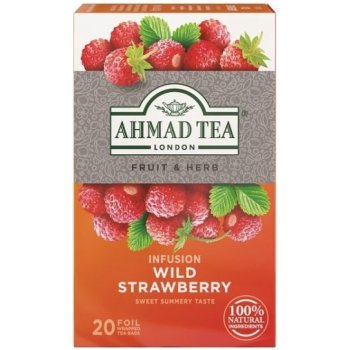 Ahmad Tea Lesní jahoda 40 g 20 sáčků