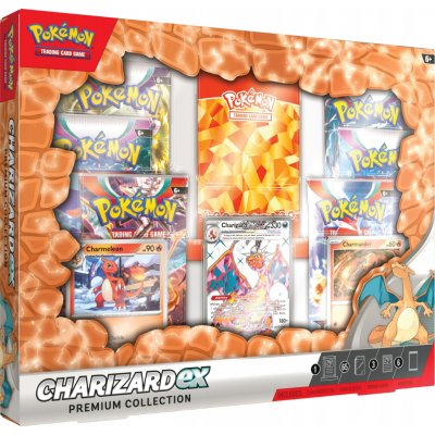 Pokémon TCG Premium Collection Box Charizard Ex – Zboží Mobilmania