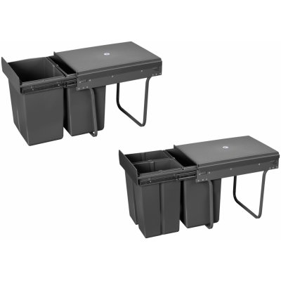 Livarno home Vestavný odpadkový koš, 40 l – Hledejceny.cz