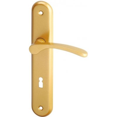 AC-T Servis VIOLA zlatá - oválné štítové kování 90 mm – BB – – Sleviste.cz