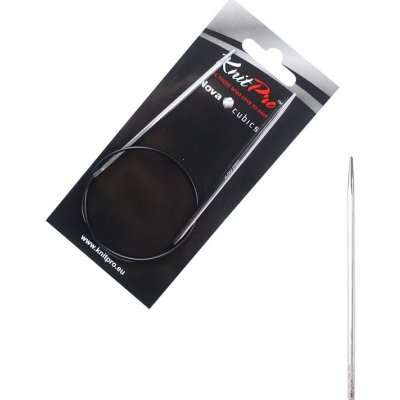 Kruhové jehlice KnitPro Nova Cubics 40 cm 2,5 mm – Zboží Dáma