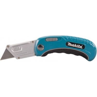 MAKITA B-65501 nůž zavírací bezpečnostní s pogumovanou rukojetí a beznástrojovou výměnou čepele – Zboží Dáma