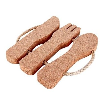 Toro podložka TVAR PŘÍBORY KOREK 26X23X2,4CM – Zboží Dáma
