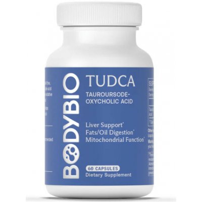 BodyBio TUDCA kyselina tauroursodeoxycholová 60 kapslí – Hledejceny.cz