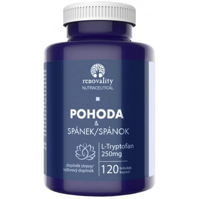 Renovality L-Tryptofan pohoda & spánek 120 tobolek – Hledejceny.cz