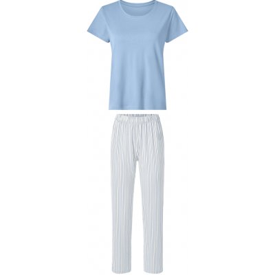 esmara dámské pyžamo světle modrá bílá – Zbozi.Blesk.cz