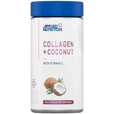 Applied Nutrition Collagen + Coconut mořský kolagen s kokosovým olejem 180 kapslí – Hledejceny.cz