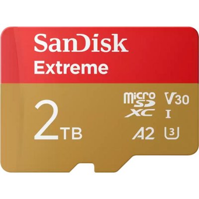 SanDisk microSDXC 2TB Extreme PRO SDSQXCD-2T00-GN6MA – Hledejceny.cz