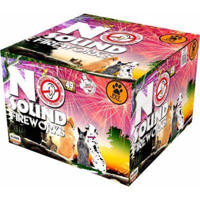 Kompakt NO SOUND FIREWORKS 49 ran 25 mm – Zboží Mobilmania