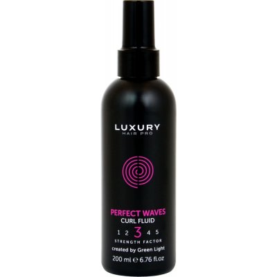 Luxury Green Light Luxury Perfect Waves Fluid pro usměrnění vlnitých vlasů 200 ml