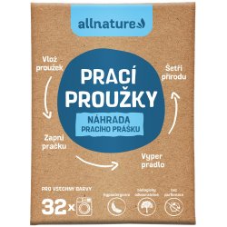 ALLNATURE Prací proužky 16 ks 32 praní