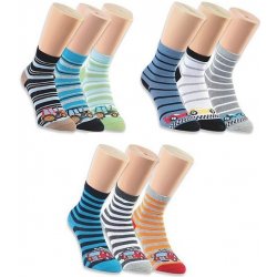 TRENDY SOCKS DOPRAVA dětské barevné ponožky náhodný mix