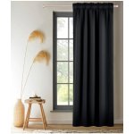 BytoTex Zatemňovací závěs na pásce Joana 140x250 cm, černý (cena za 1 kus) – Zboží Dáma