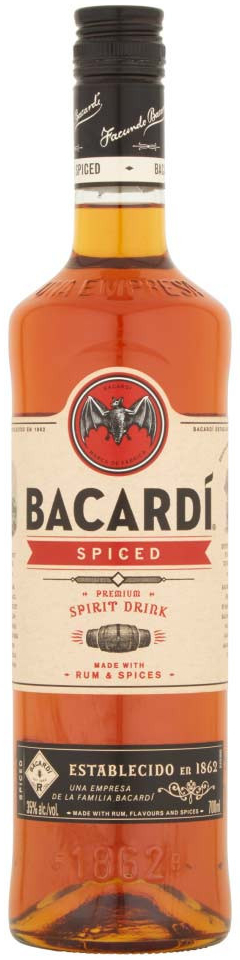 Bacardi Spiced 35% 0,7 l (holá láhev)