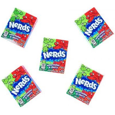 Nerds Watermelon & Cherry 5x46.7 g