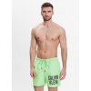 Koupací šortky, boardshorts Calvin Klein Swimwear plavecké šortky KM0KM00794 zelené