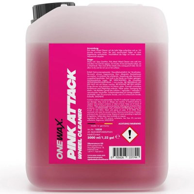 OneWax PINK ATTACK Wheel Cleaner 5 l – Hledejceny.cz
