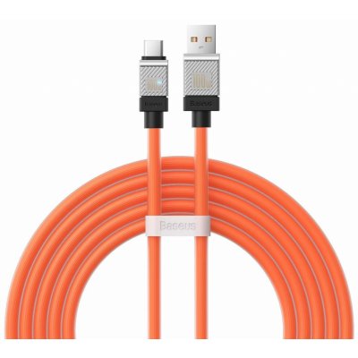 Baseus BRA012855 CoolPlay USB/USB-C 100 W, 2m, oranžový – Zbozi.Blesk.cz