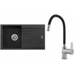 Sinks G3830 Set RAPID 780 Granblack + FLEXIA lesklá/černá – Zboží Dáma