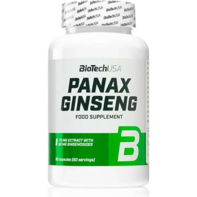 BioTech USA Panax Ginseng kapsle pro psychickou pohodu 60 kapslí – Hledejceny.cz