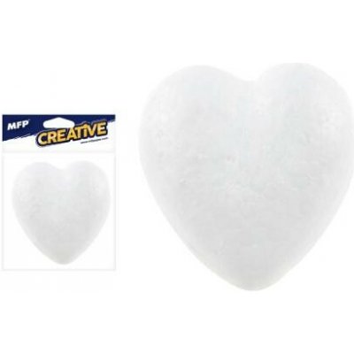 MFP srdce 10 cm polystyren 1042288 – Zboží Mobilmania