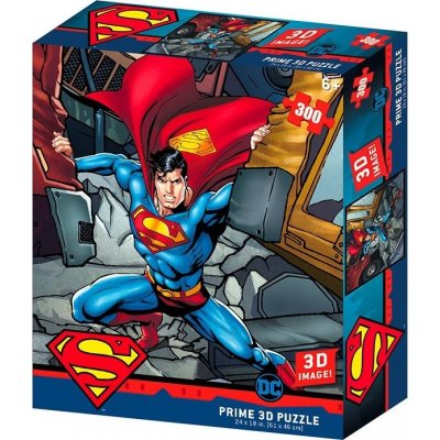 PRIME 3D Puzzle Superman 300 ks – Zboží Mobilmania
