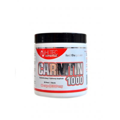 Hi Tec Nutrition Carnitin 1000 60 kapslí – Hledejceny.cz