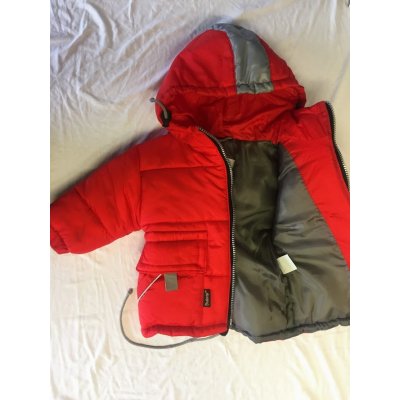 Drahstyl dívčí zimní kabát červená