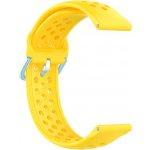 SmartFit Sportovní silikonový řemínek k hodinkám / žlutý / šířka 22mm 661026 – Zbozi.Blesk.cz