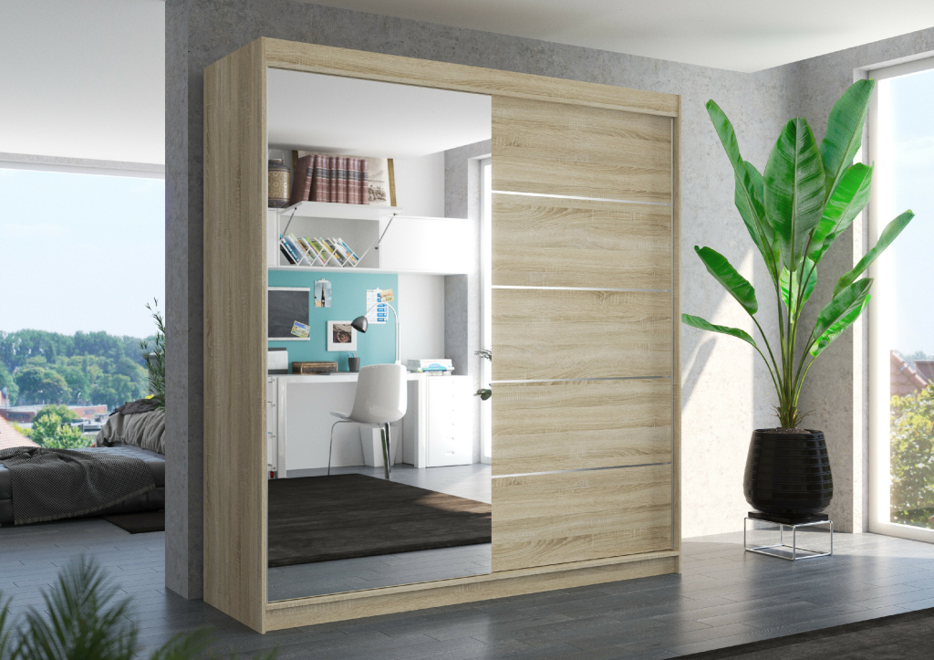 ArtAdrk OLIVER 200 cm dub sonoma