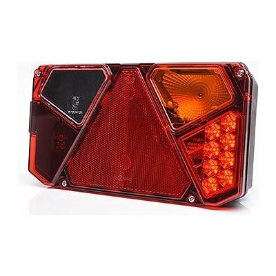 WAS W125/930 koncové světlo LED/žárovkové 12/24V pravé 4-funkční – Hledejceny.cz